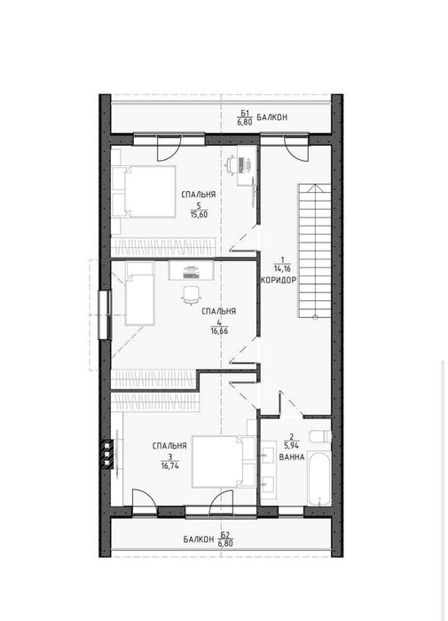 House by the address st. Sergeya Kolosa (area 185 m²) - Atlanta.ua - photo 16