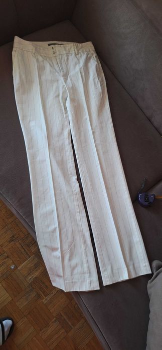 spodnie 38 Zara Basic garniturowe