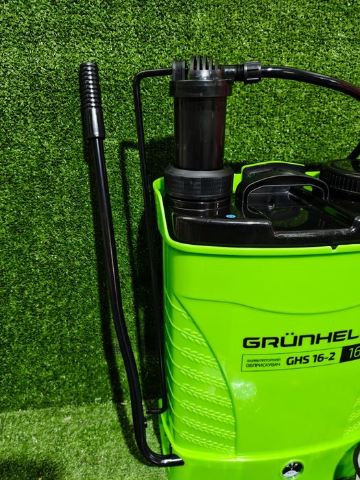 Обприскувач Grunhelm  16 Л 2 в 1 - ом  Ручний +  акумуляторный