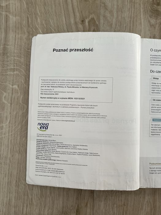 Poznać przeszłość 3 zakres podstawowy