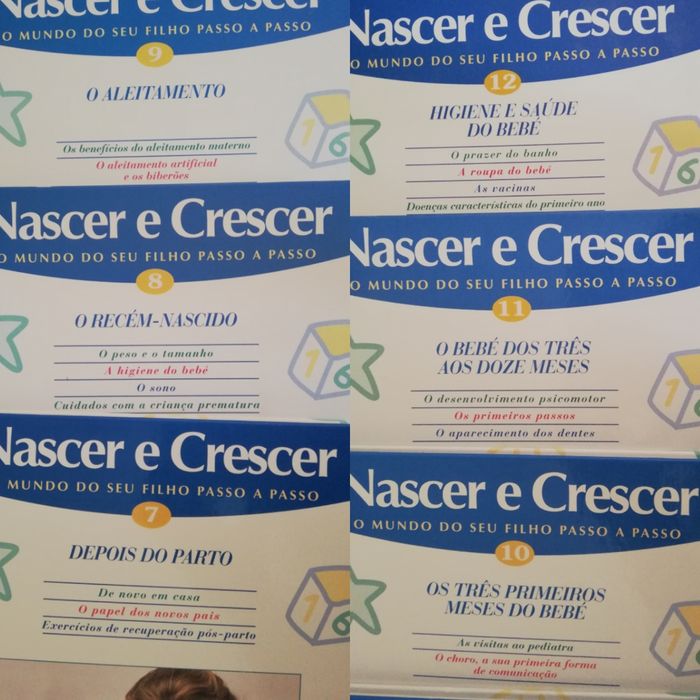 Coleção 30 livros "Nascer e Crescer"