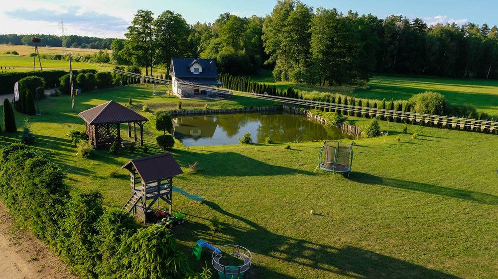 Dom  całoroczny wynajem nocleg bania  balia wieczór przy kominku