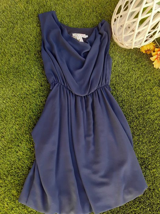 Short Navy Blue Dress