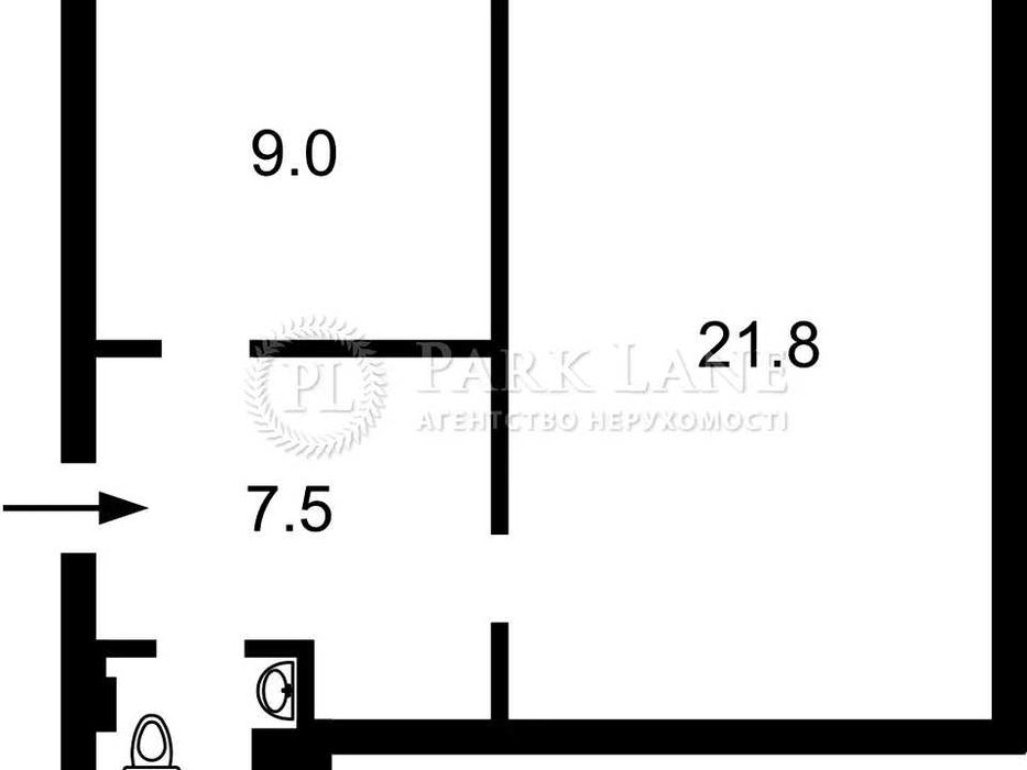 Комерційна нерухомість за адресою вул. Богдана Хмельницького (площа 39,8 м²) - Atlanta.ua - фото 7