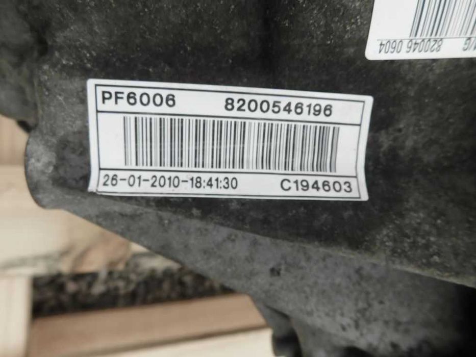 Skrzynia biegów Renault Master 2.5 DCI 6B PF6006 Opel Movano Interstar
