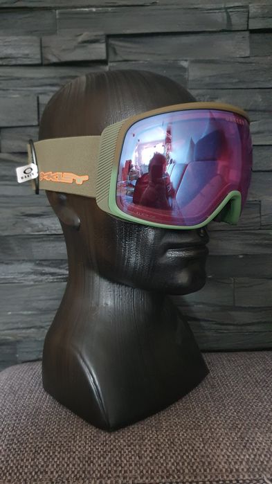 Gogle Oakley CUSTOM Flight Tracker L XL Fog PRIZM Iced Iridium S2 OTG