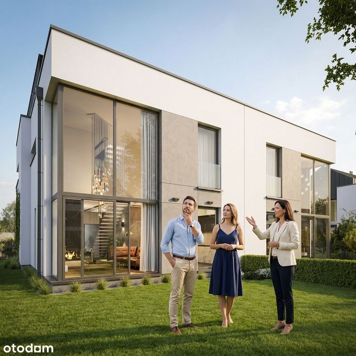 1A - ZAWADY/ salon 6 m wysokości/ działka 600 m2/ klucze latem '26
