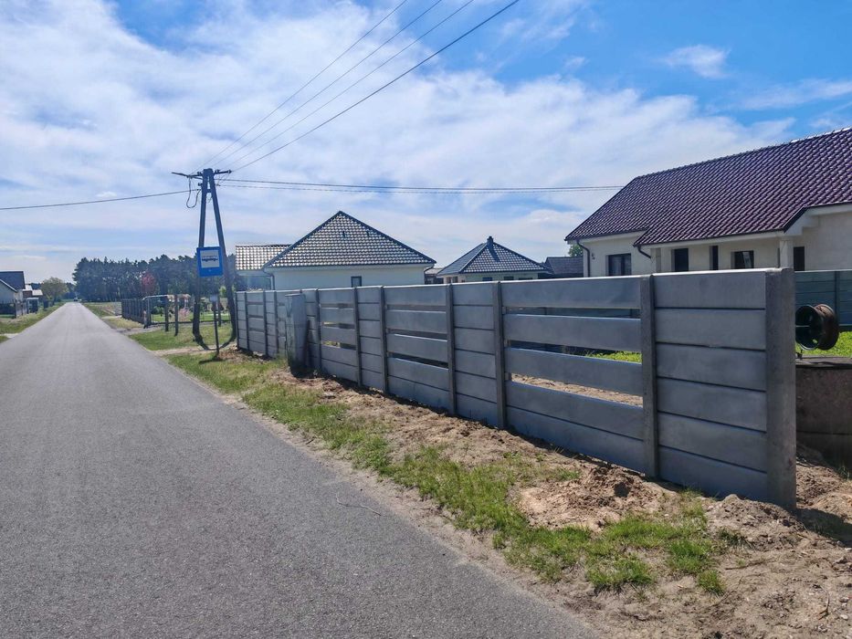 Ogrodzenie betonowe PALISADA