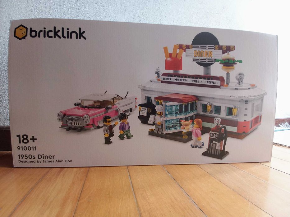 Lego BrickLink 910011: 1950's Diner (Selado)