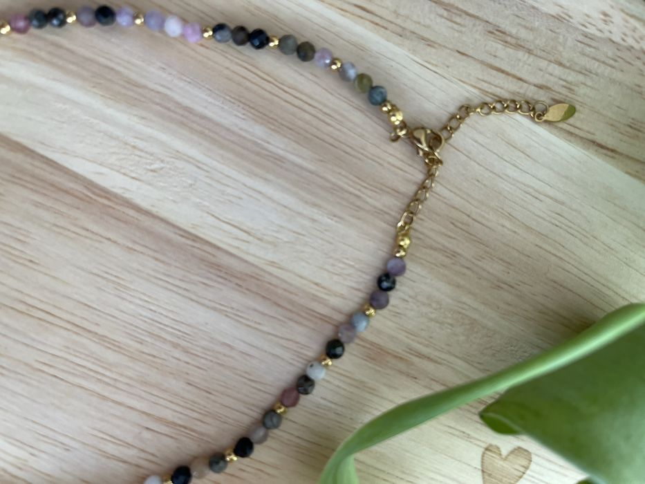 Naszyjnik choker z kamienia naturalnego