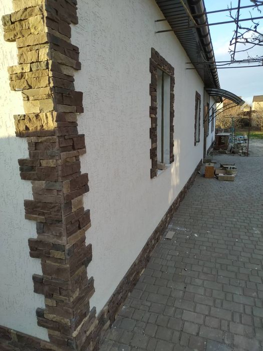 Утеплення фасадів. Фасадні роботи. Утепление фасадов.