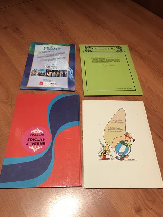 Livros infantis disney /asterix e enciclopedia