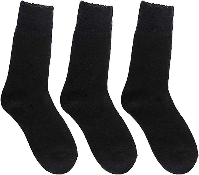 Wełniane skarpety dla mężczyzn, 3 pary, 39-45