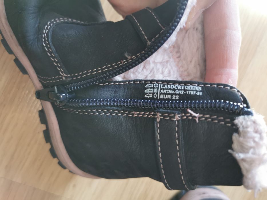 Lasocki Kids 22 buty zimowe ocieplane obuwie