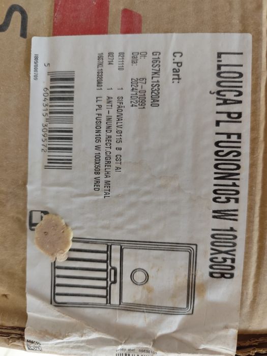 Cozinha - RODI Fusion 105W 100x50B (ENVIO GRÁTIS)