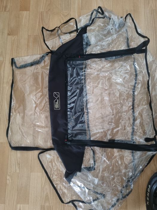 Wózek podwójny Mountain buggy plus śpiworki