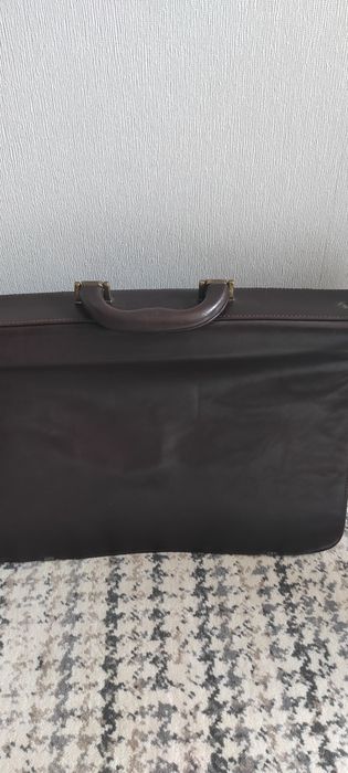 Aktówka teczka ze skóry