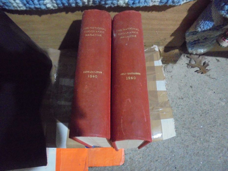 Revistas  National Geographic 1940