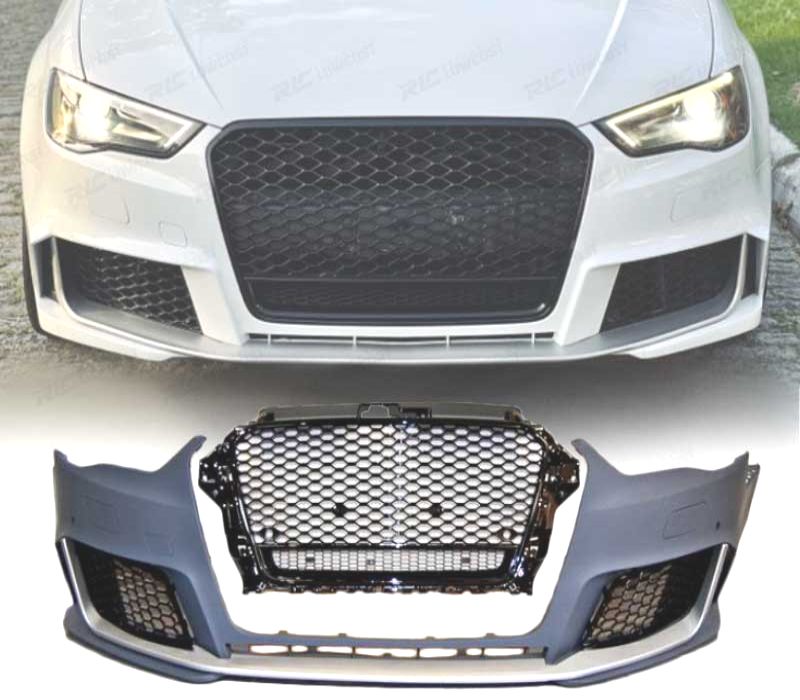 PARA-CHOQUES FRONTAL AUDI A3 SEDAN CABRIO 13-15 LOOK RS3