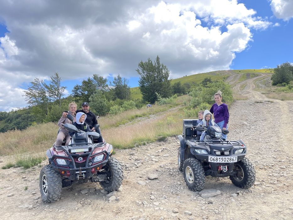 Прокат квадриків. Квадроциклів. Подорожі по горах.екскурсії