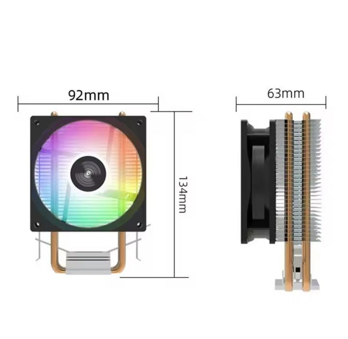 Кулер для процессора 92mm  Air Intel/AMD Новый