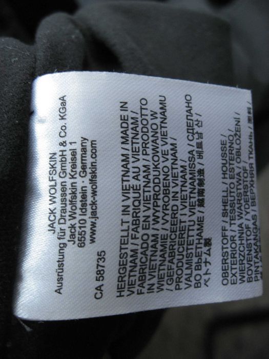 JACK WOLFSKIN Damskie spodnie narciarskie Softshell XL
