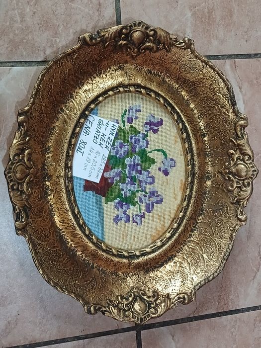 Stara drewniana rama