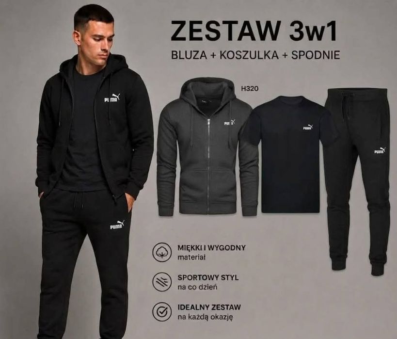 Zestaw Męski 3w1