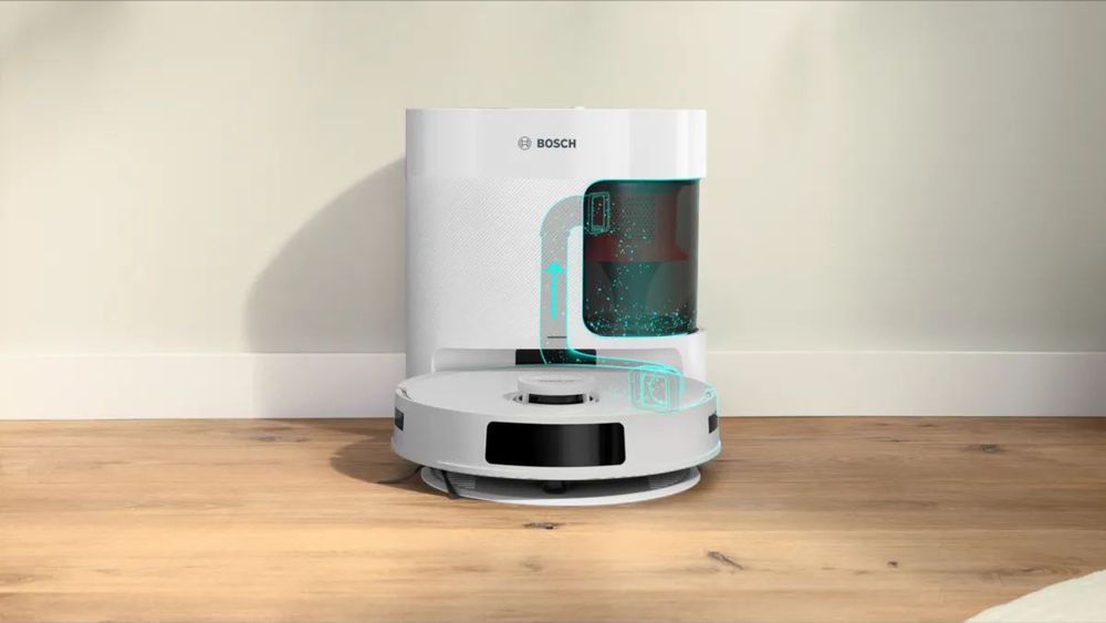Робот пелисос Bosch BCRD1W (Dry-Service Station ) новий ціна топ  1700