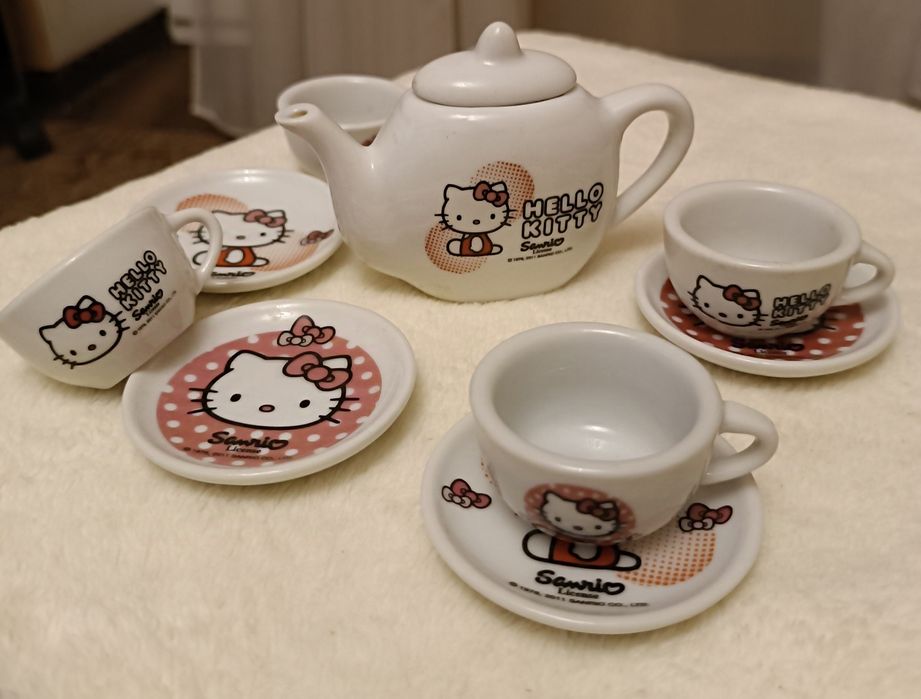 Набор чайный детский Hello kitty