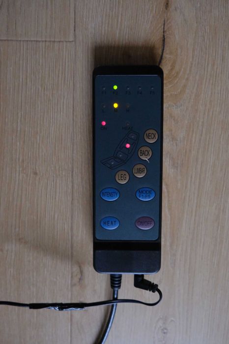 Mata masująca z ogrzewaniem