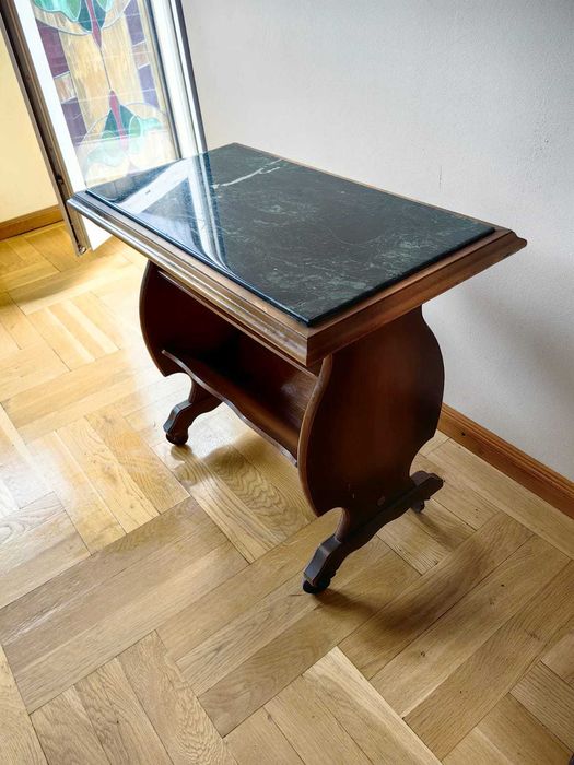 Gazetnik marmur ława stolik
