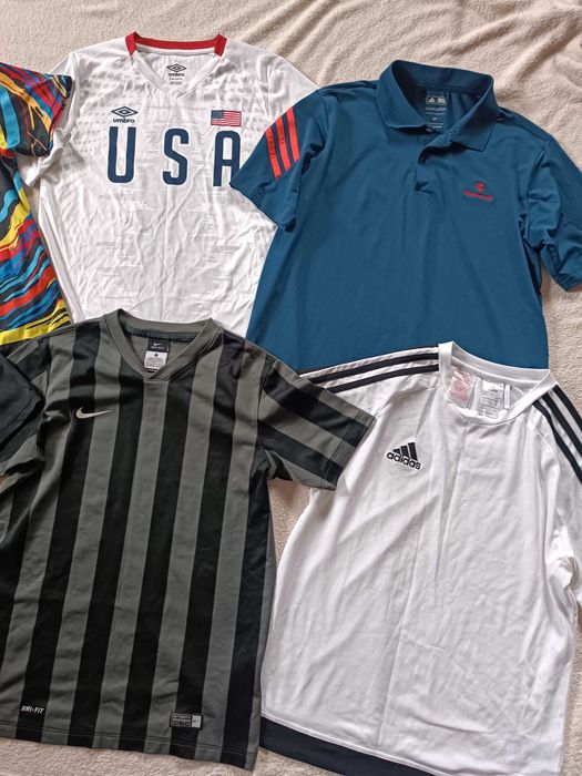 Недорого! Футболка.Спортивні футболки.Поло. Адідас.12-14 р. 158/164 см