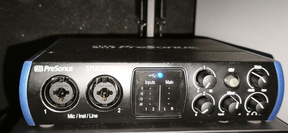 Аудіоінтерфейс, звукова карта Presonus studio 24c