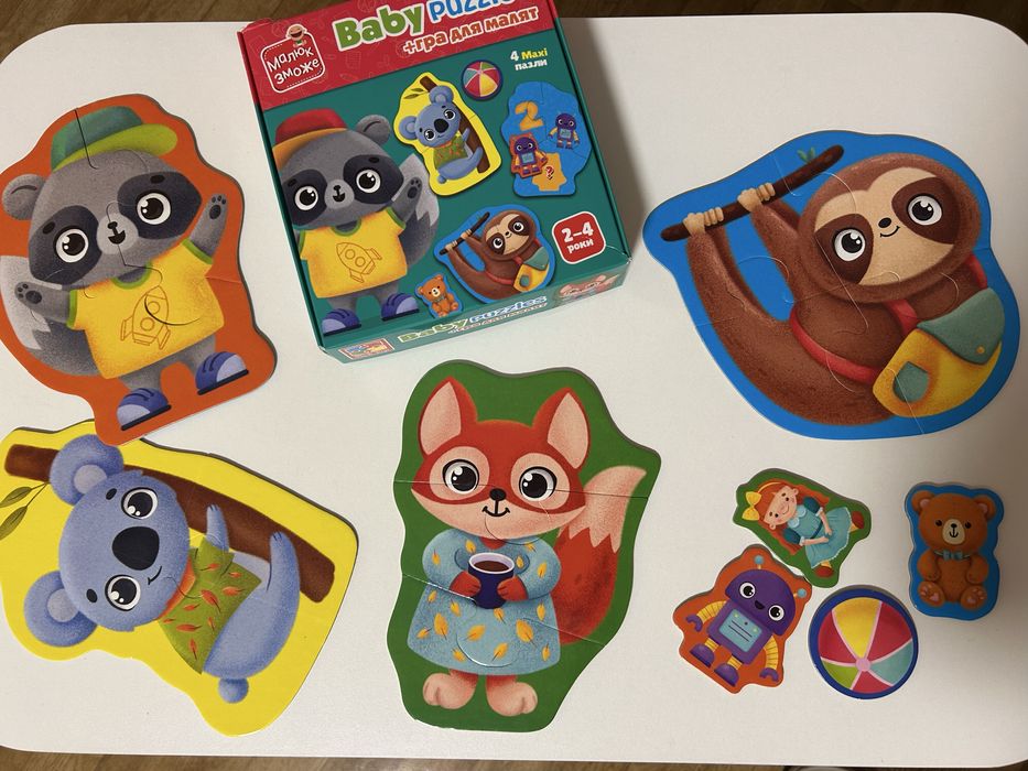 Пазли Dodo, Trefi, мякі пазли для найменших