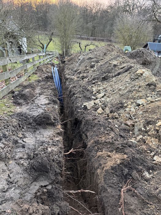 Usługi Minikoparką  Dostępni 7 Dni w Tygodniu