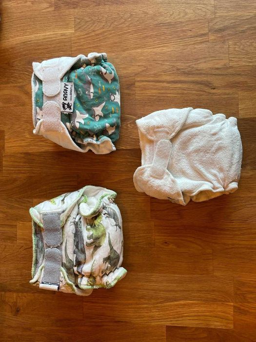 Fraldas Reutilizáveis de Noite Ajustadas Velcro