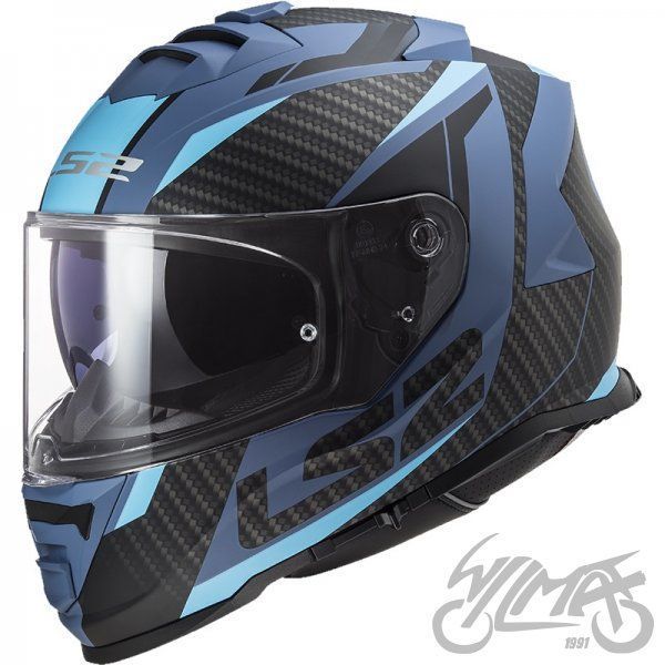 KASK Integralny LS2 FF800 storm RACER matt BLUE