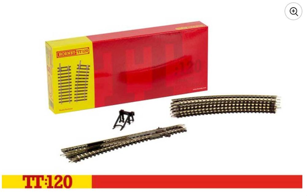 Hornby - TT8034 Track Pack 5 + Static Grass - Ornamental Lawn, 2.5mm