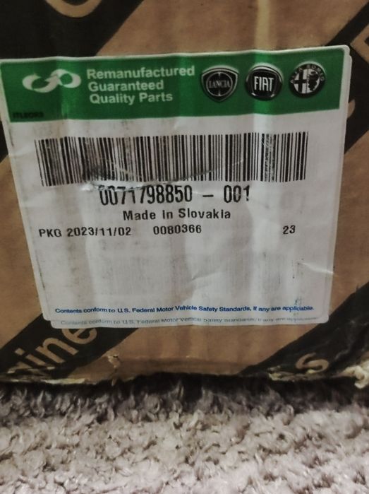 Турбіна Фіат Дукато 2.3д.Боксер Джампер нова оригінал 5802363734