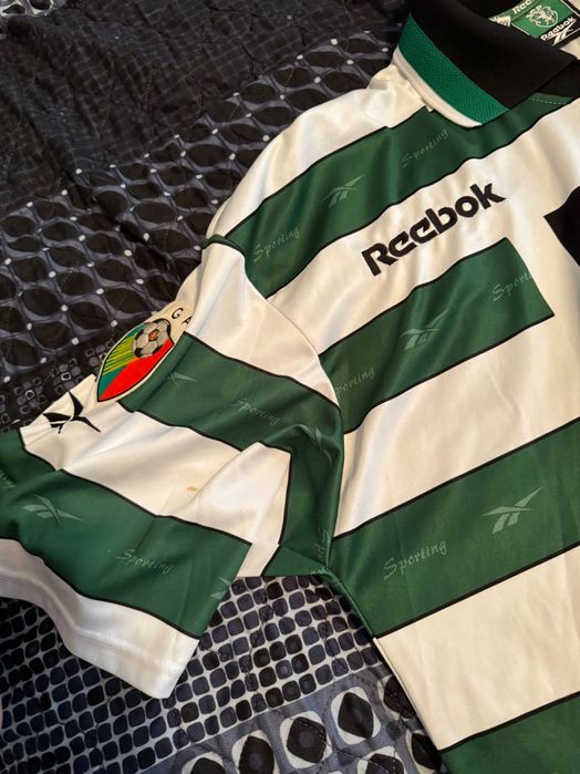 Kirosvki camisola usada de jogo do sporting portugal antiga