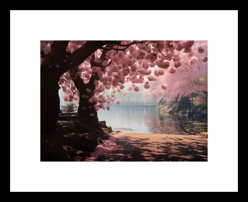 Plakat 18x13cm Spokój Sakury