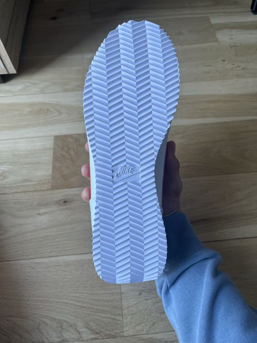 Buty Nike Cortez pomaranczowo biale