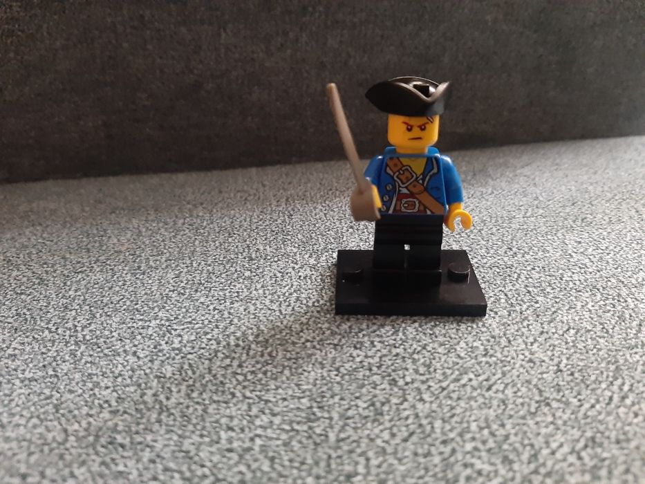 Lego Pirates figurka szabla old dark gray