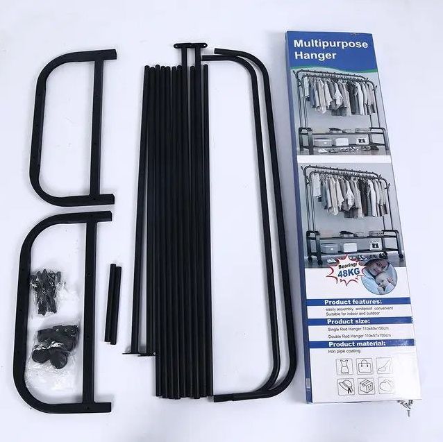 Металлическая напольная вешалка, вешалка, открытая шафа