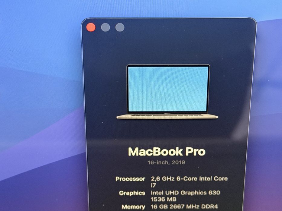 Macbook pro 16pol i7 2.6ghz 512gb a2141 - Novo + oferta