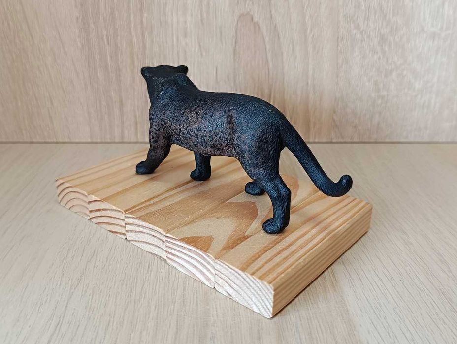 Vintage figurka Czarna Pantera. Schleich 2014