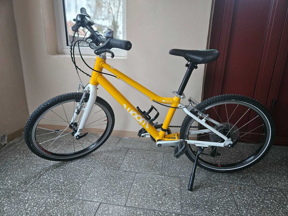 Rower WOOM 4 żółty, koła 20 cali