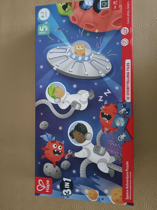 Puzzle Aventura espacial