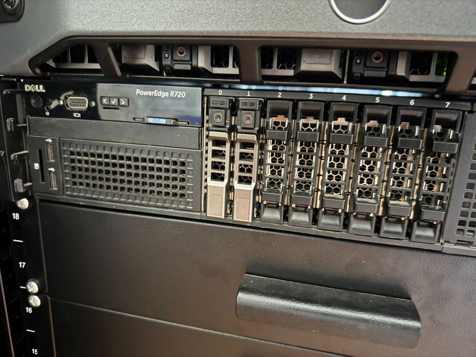 Сервер DeLL PowerEdge R720 | 2xXeon E5-2650 V2 8/16 ядер | 256GB DDR3
